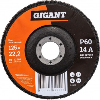 Лепестковый круг GIGANT G-11036