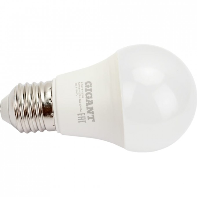 Светодиодная лампа GIGANT G-E27-8-4200K 11824301